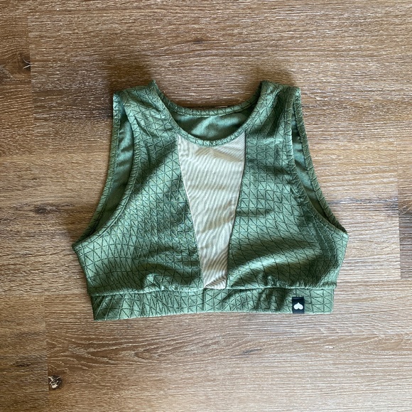 Tops - Booty By Brabants Lebalon Diamond Bra Green